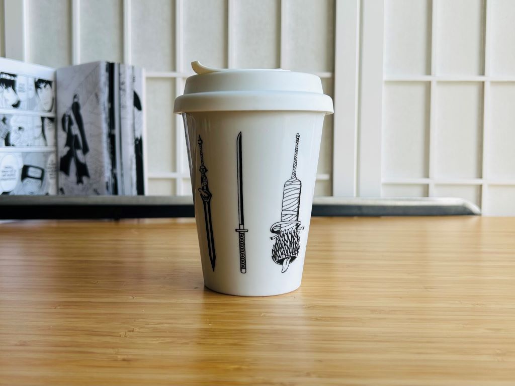 hrnek To-Go "Anime meče" 300 ml