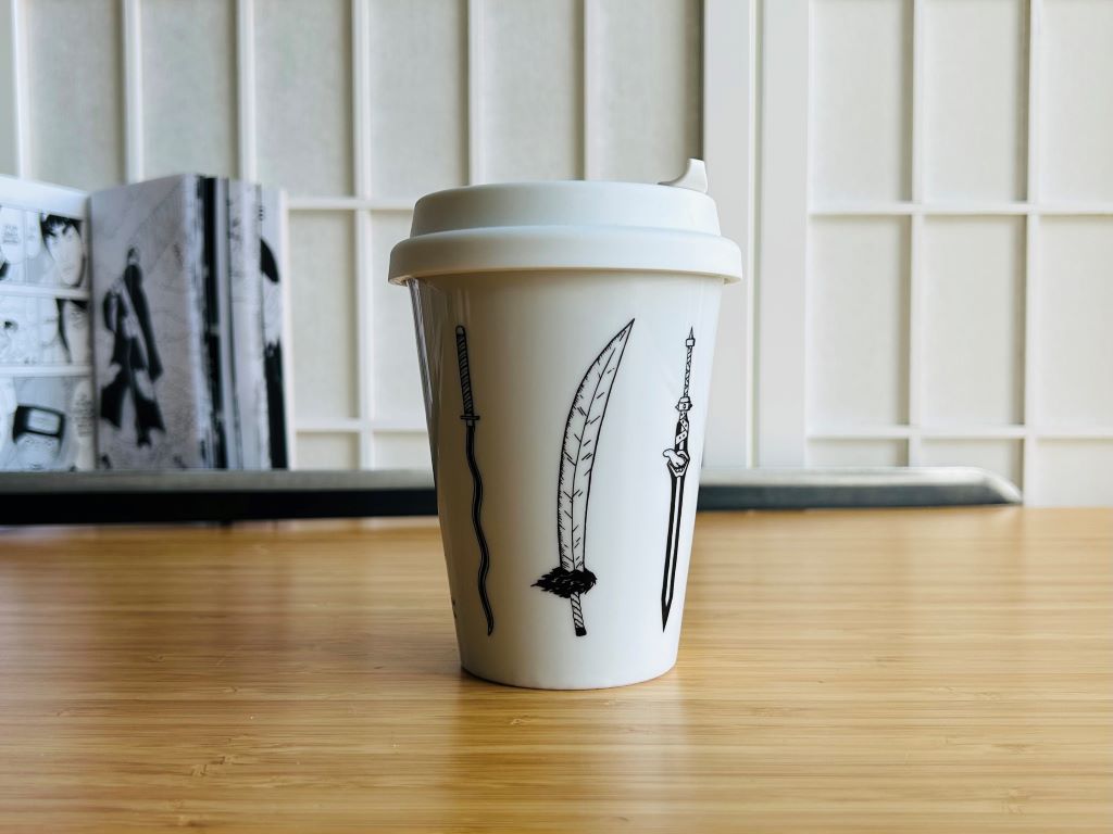 hrnek To-Go "Anime meče" 300 ml