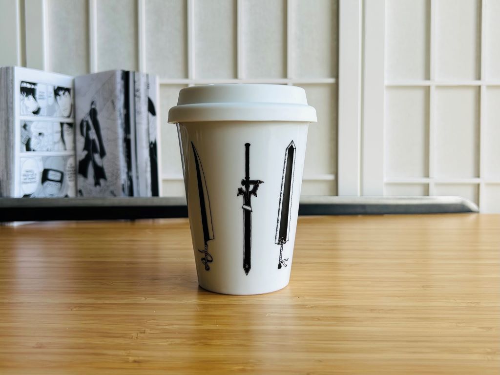 hrnek To-Go "Anime meče" 300 ml