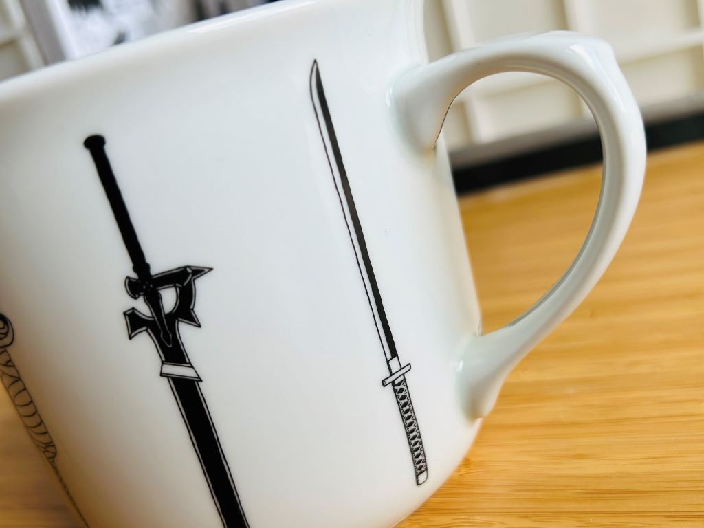 hrnek velký "Anime meče" 650 ml