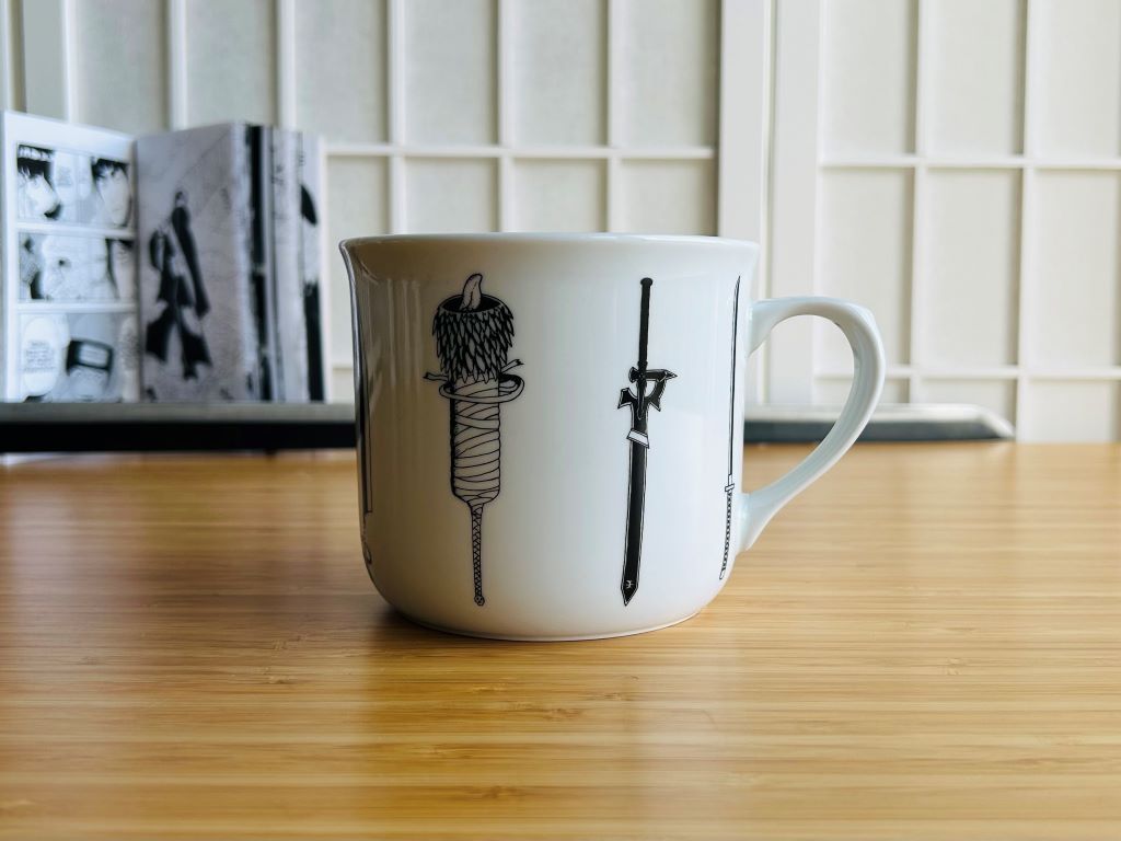 hrnek velký "Anime meče" 650 ml