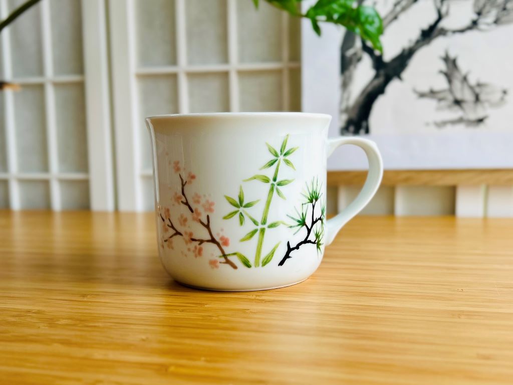 hrnek velký "Tři přátelé zimy" 650 ml