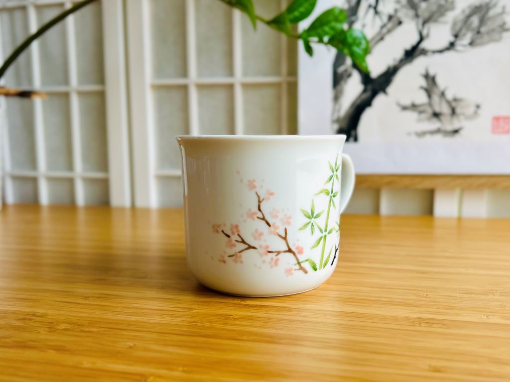 hrnek velký "Tři přátelé zimy" 650 ml