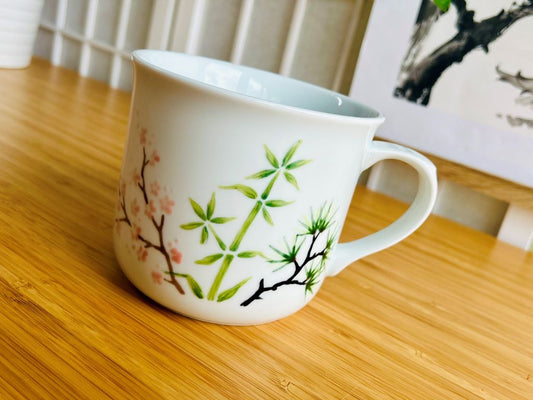 hrnek velký "Tři přátelé zimy" 650 ml