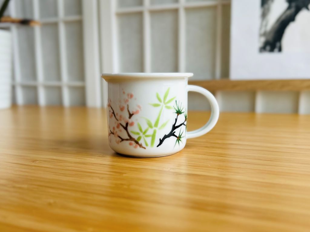 hrneček na espresso "Tři přátelé zimy" 100 ml
