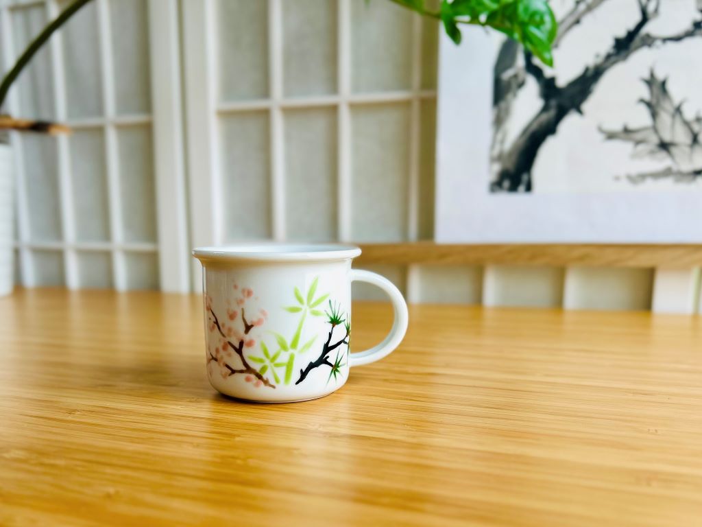 hrneček na espresso "Tři přátelé zimy" 100 ml