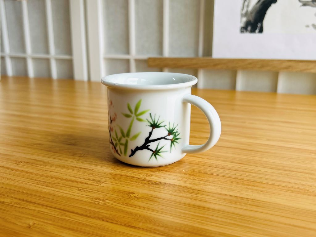 hrneček na espresso "Tři přátelé zimy" 100 ml