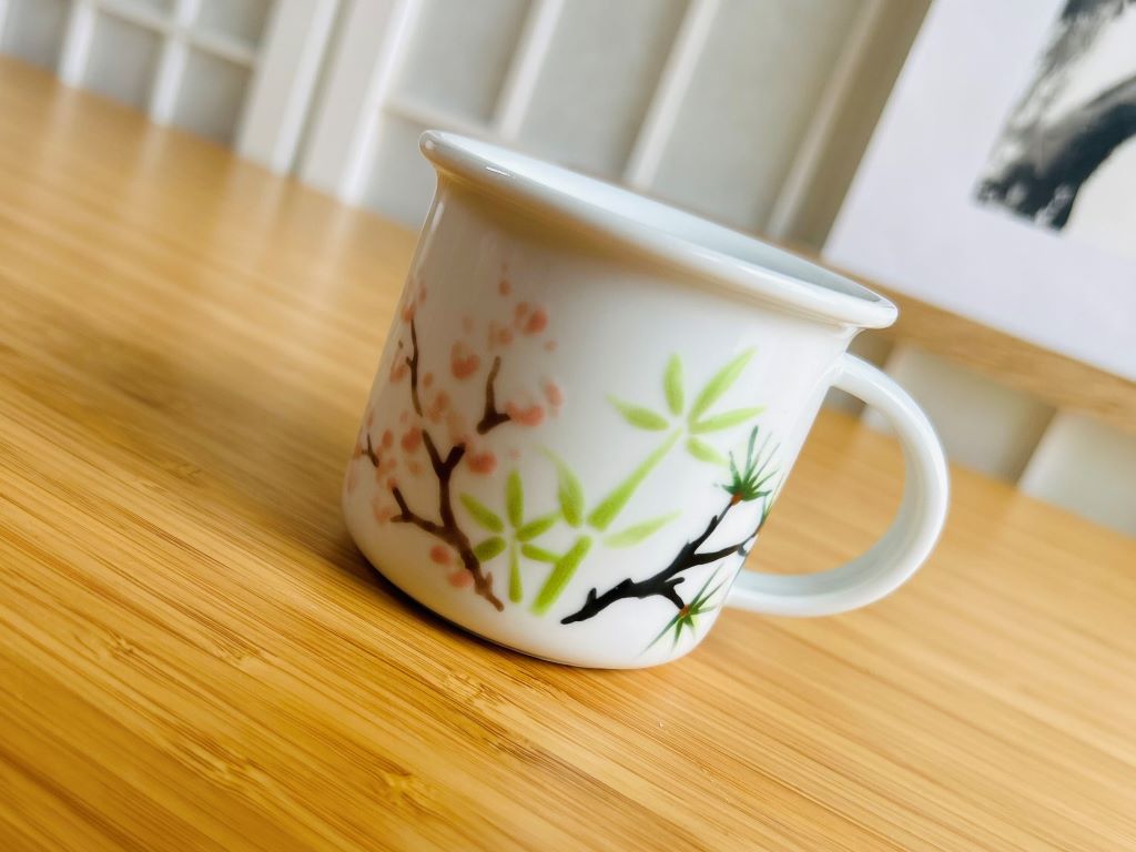 hrneček na espresso "Tři přátelé zimy" 100 ml
