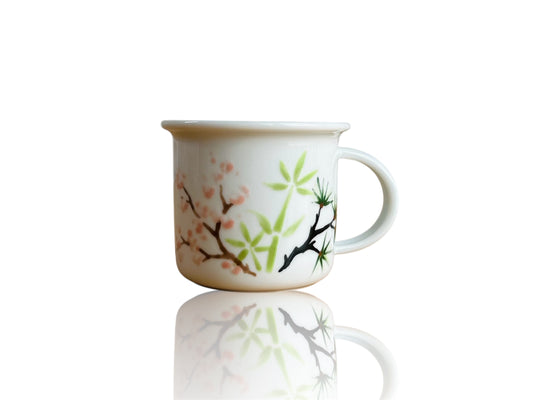 hrneček na espresso "Tři přátelé zimy" 100 ml