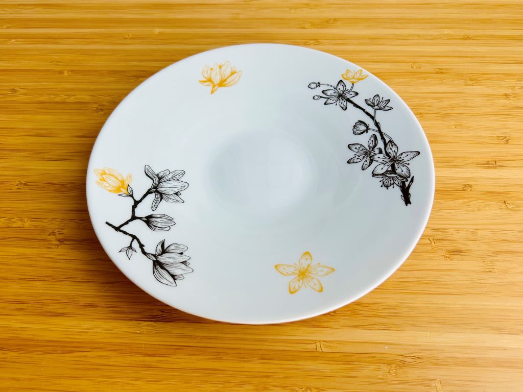 talíř dezertní "Jarní Japonsko" průměr 20 cm