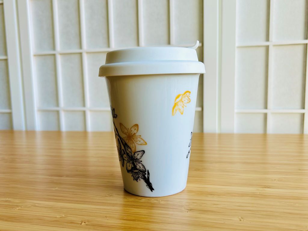 hrnek To Go "Sakura" se zlatou 300 ml