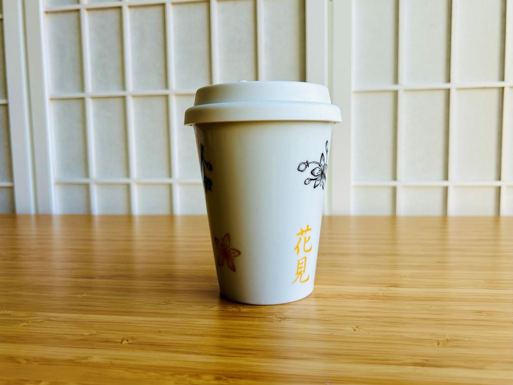 hrnek To Go "Sakura" se zlatou 300 ml