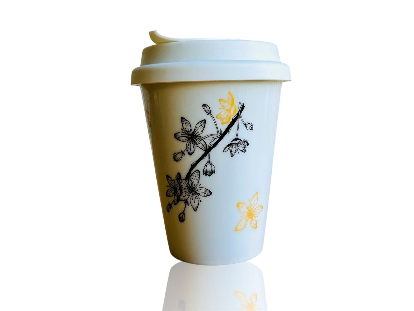hrnek To Go "Sakura" se zlatou 300 ml