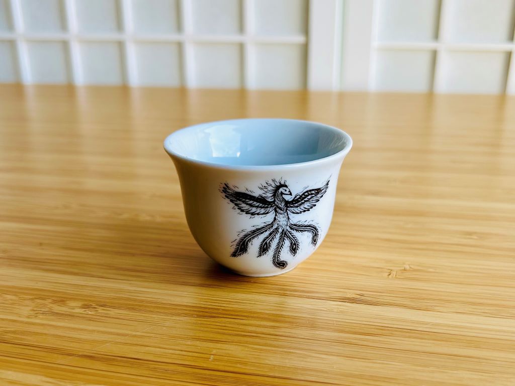 pohárek na saké a čaj "Fénix"50 ml