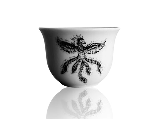 pohárek na saké a čaj "Fénix"50 ml