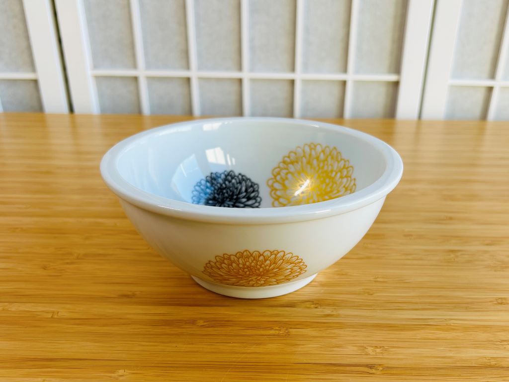miska velká "Chryzantéma" se zlatou průměr 16 cm