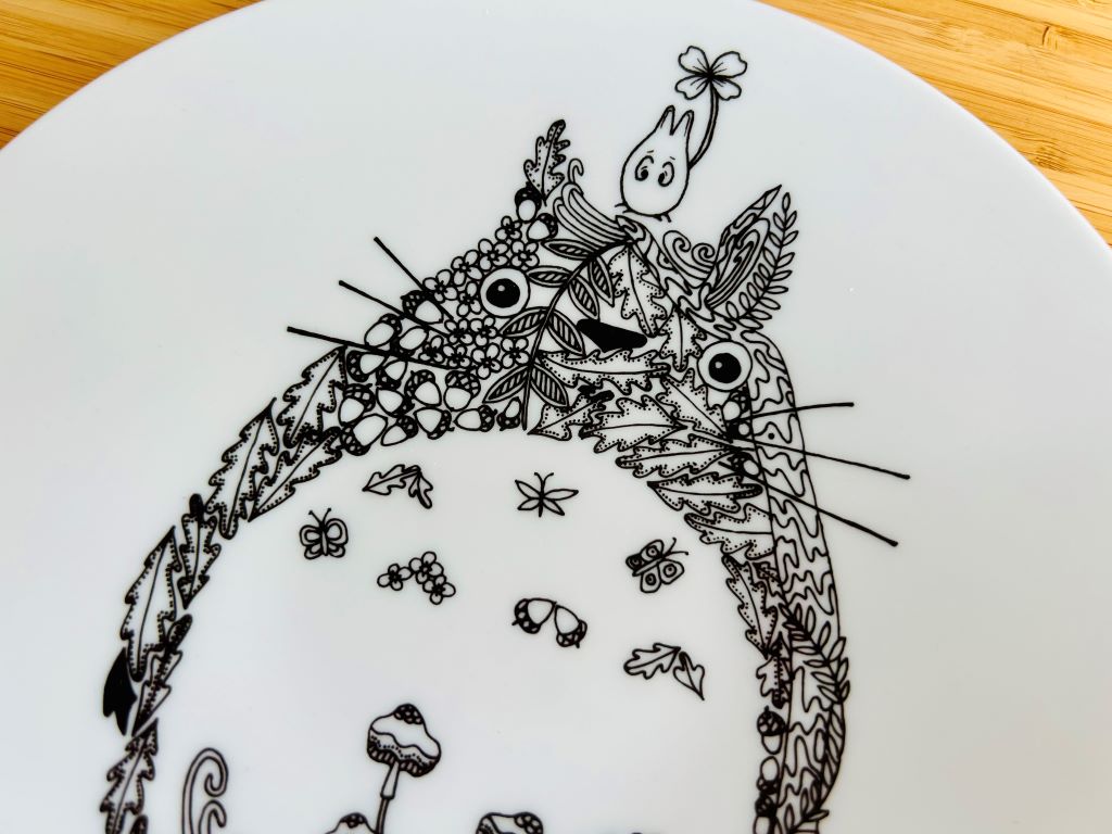 talíř dezertní "Totoro" průměr 20 cm