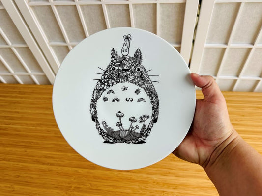 talíř dezertní "Totoro" průměr 20 cm