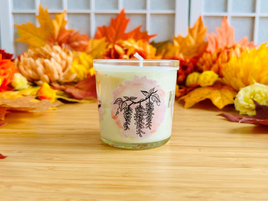 svíčka ve sklenici "Jarní Japonsko"