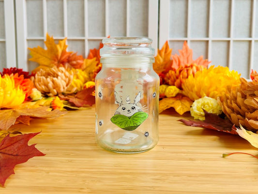 skleněná dóza "Totoro"