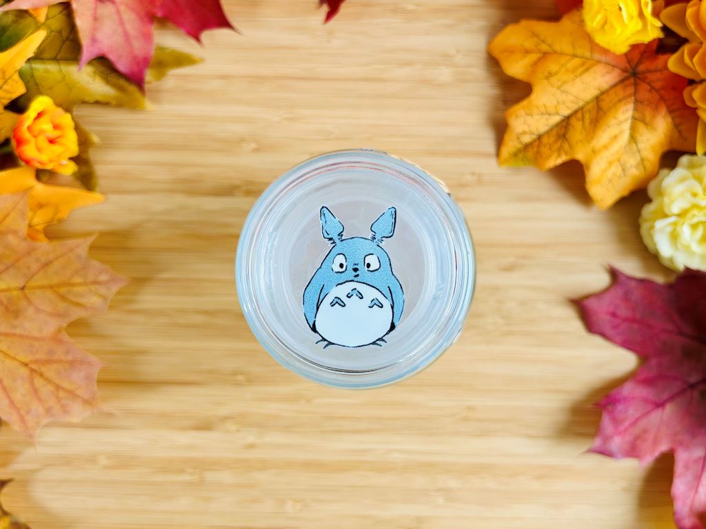 skleněná dóza "Totoro"