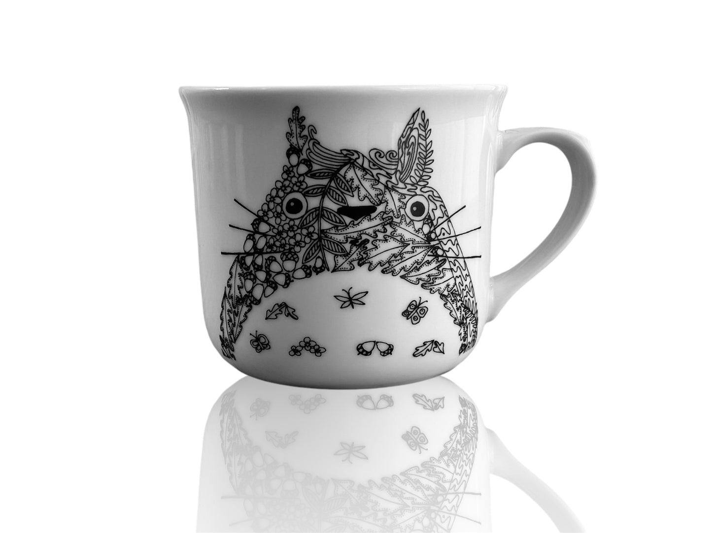 sada hrnek velký + lžička "Totoro"