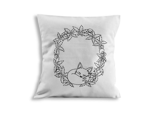 bílý polštář "ROZTOMILÁ ZVÍŘÁTKA" 25 x 25 cm různé motivy