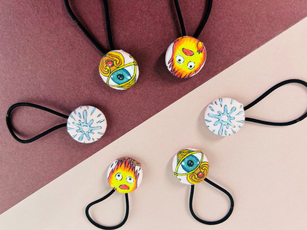 malá gumička do vlasů "Láska & Magie"