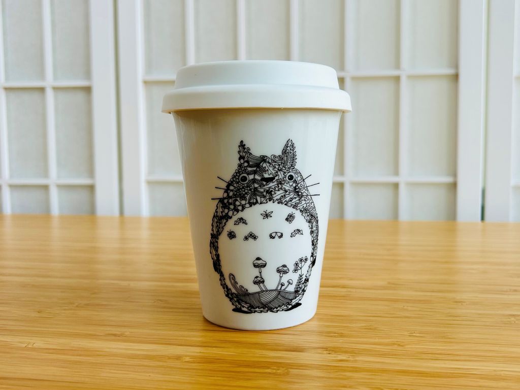 hrnek To-Go "Totoro omalovánka" 300 ml