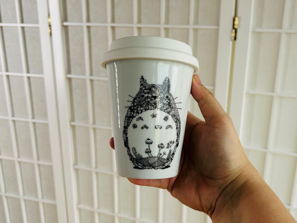 hrnek To-Go "Totoro omalovánka" 300 ml