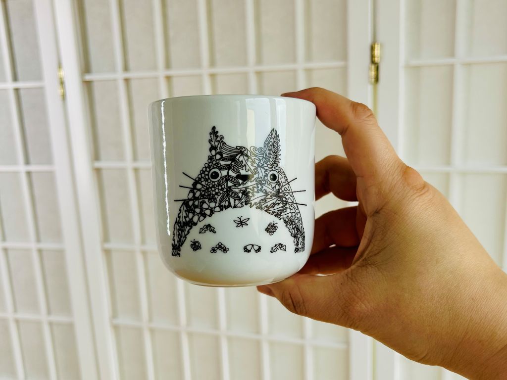 pohárek "Totoro omalovánka" 250 ml