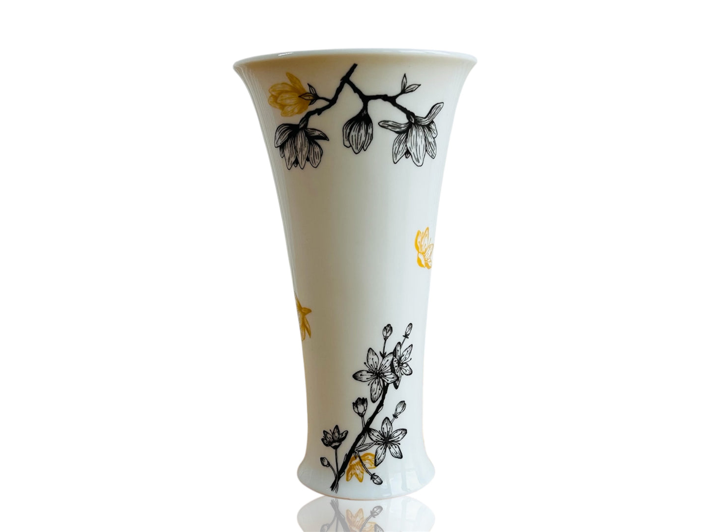 Porcelánová váza "Jarní Japonsko"